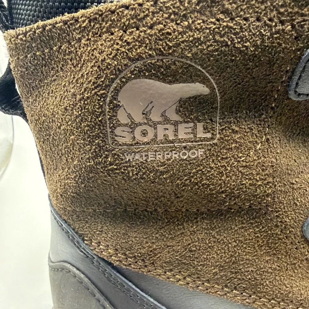 Sorel Scout 87 XT WP Men's Nubuck Waterproof Hiking Boot Tobacco / Black Size 13